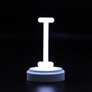 letter shape neon light with plastic base