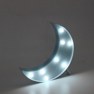 Moon shape modeling light