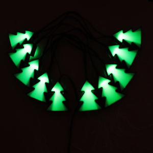 10L christmas tree shape string lights